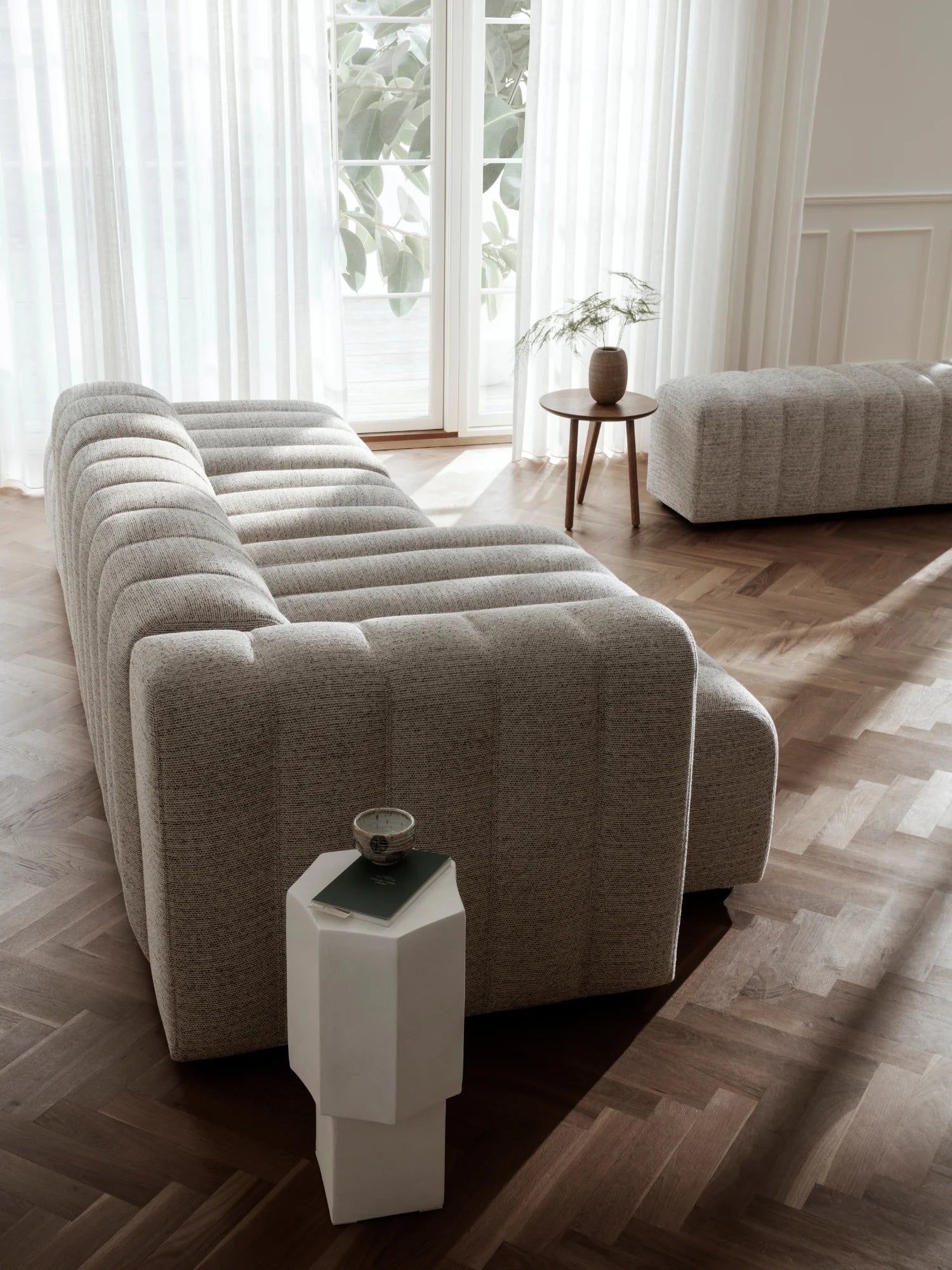 Quartz Side Table