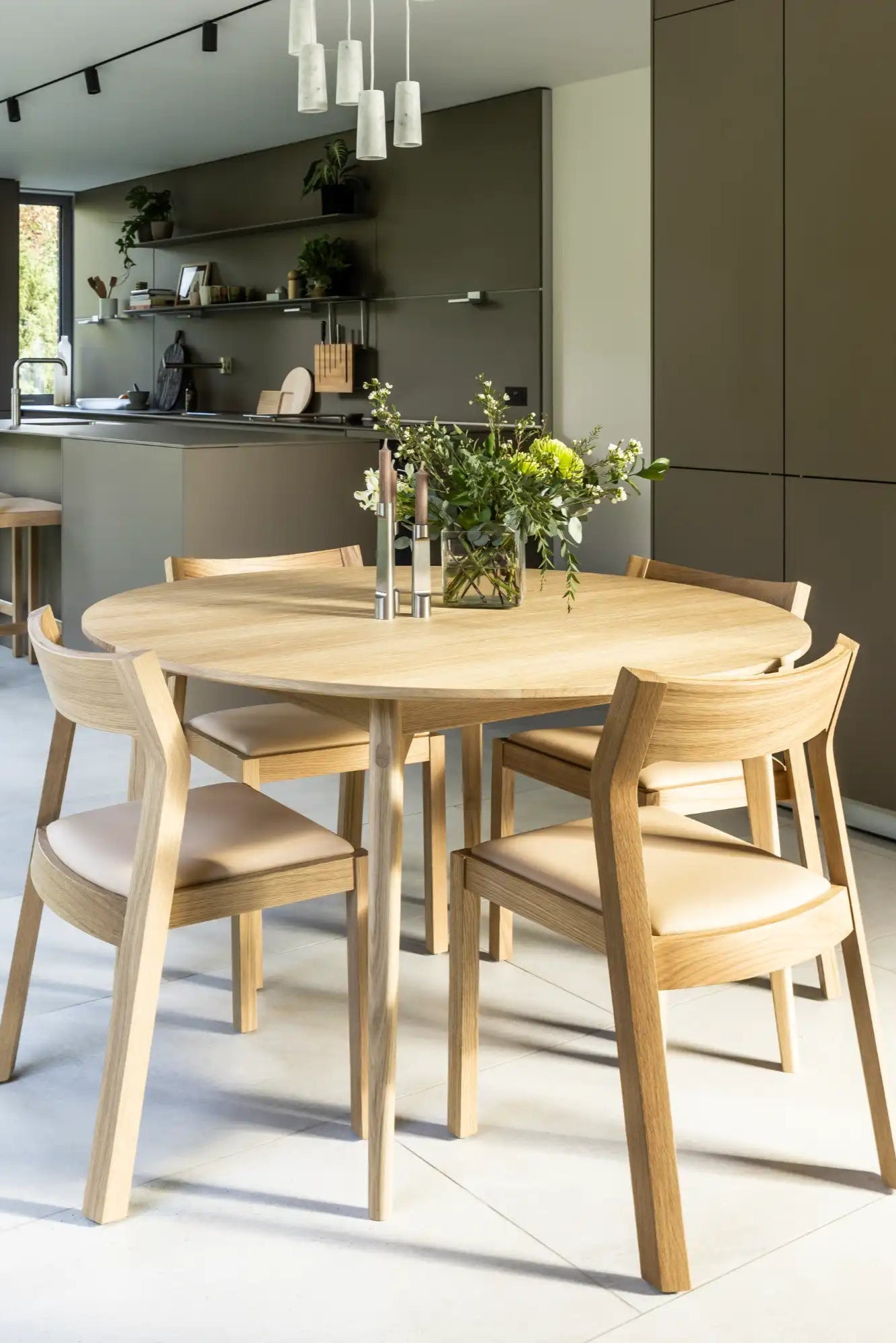 Dulwich Round Extending Table by Case - THAT COOL LIVING