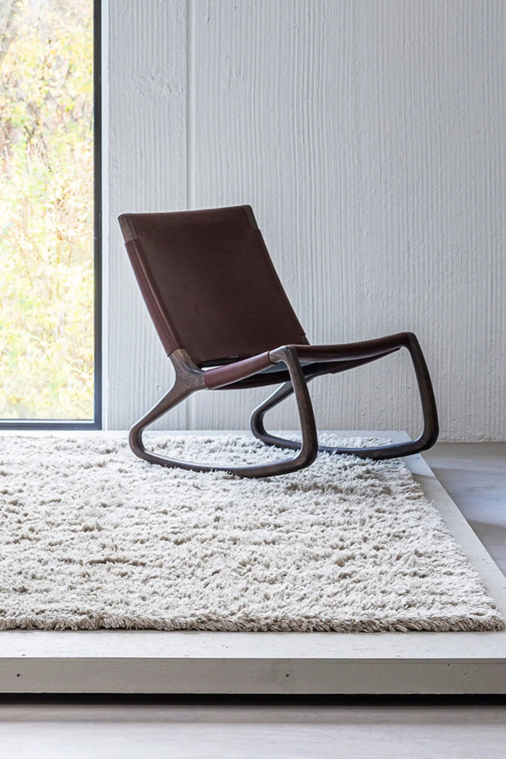 Custom Rya Rug crafted to fit your specific size and color preferences