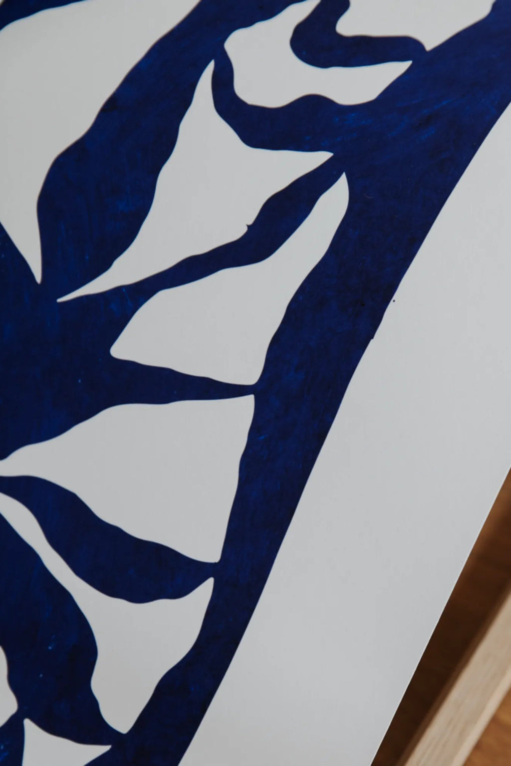 Beautiful magnolia blossom with delicate pink and white petals