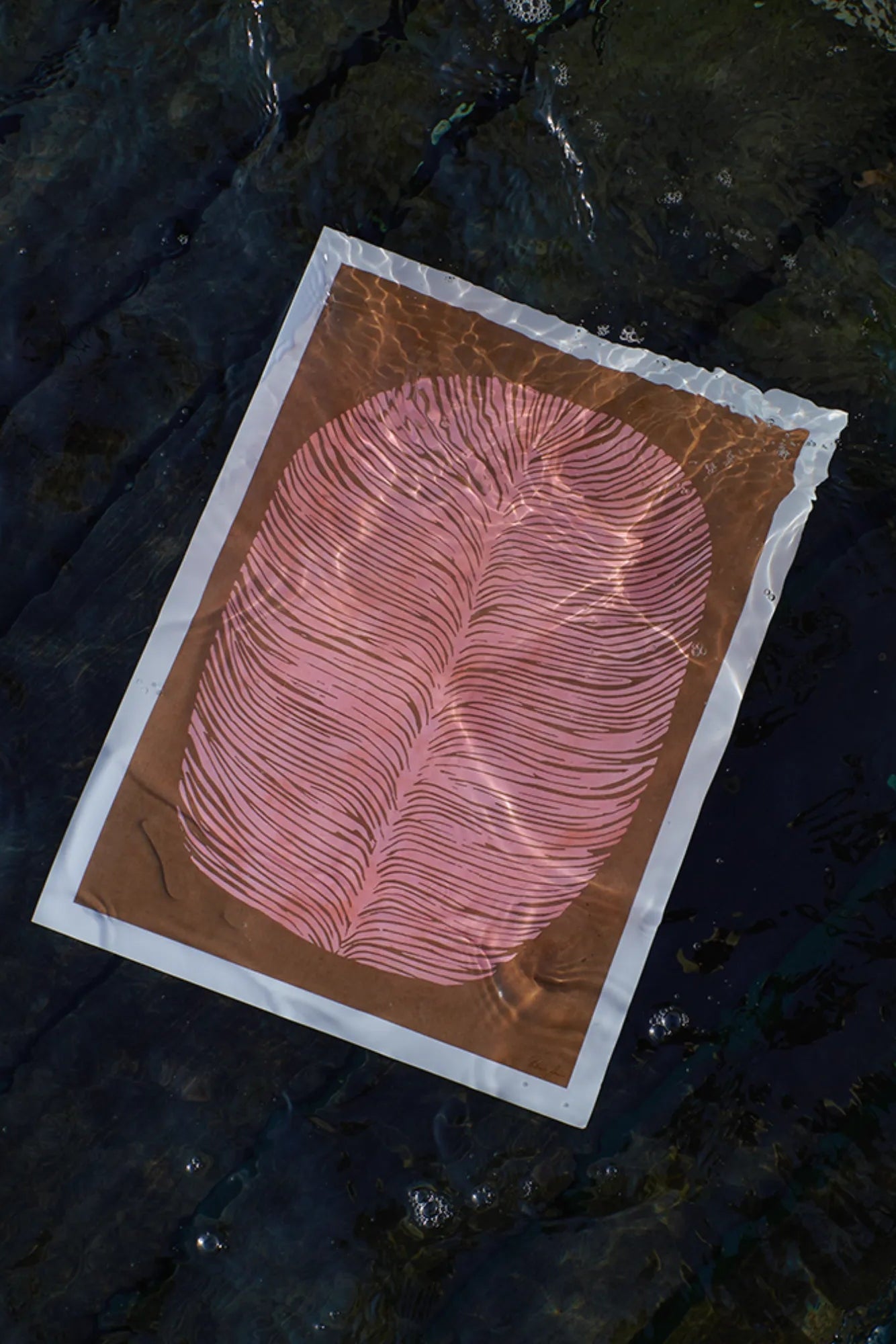  Aerial view of the Pink Lagoon nestled among the lush greenery of the surrounding landscape 