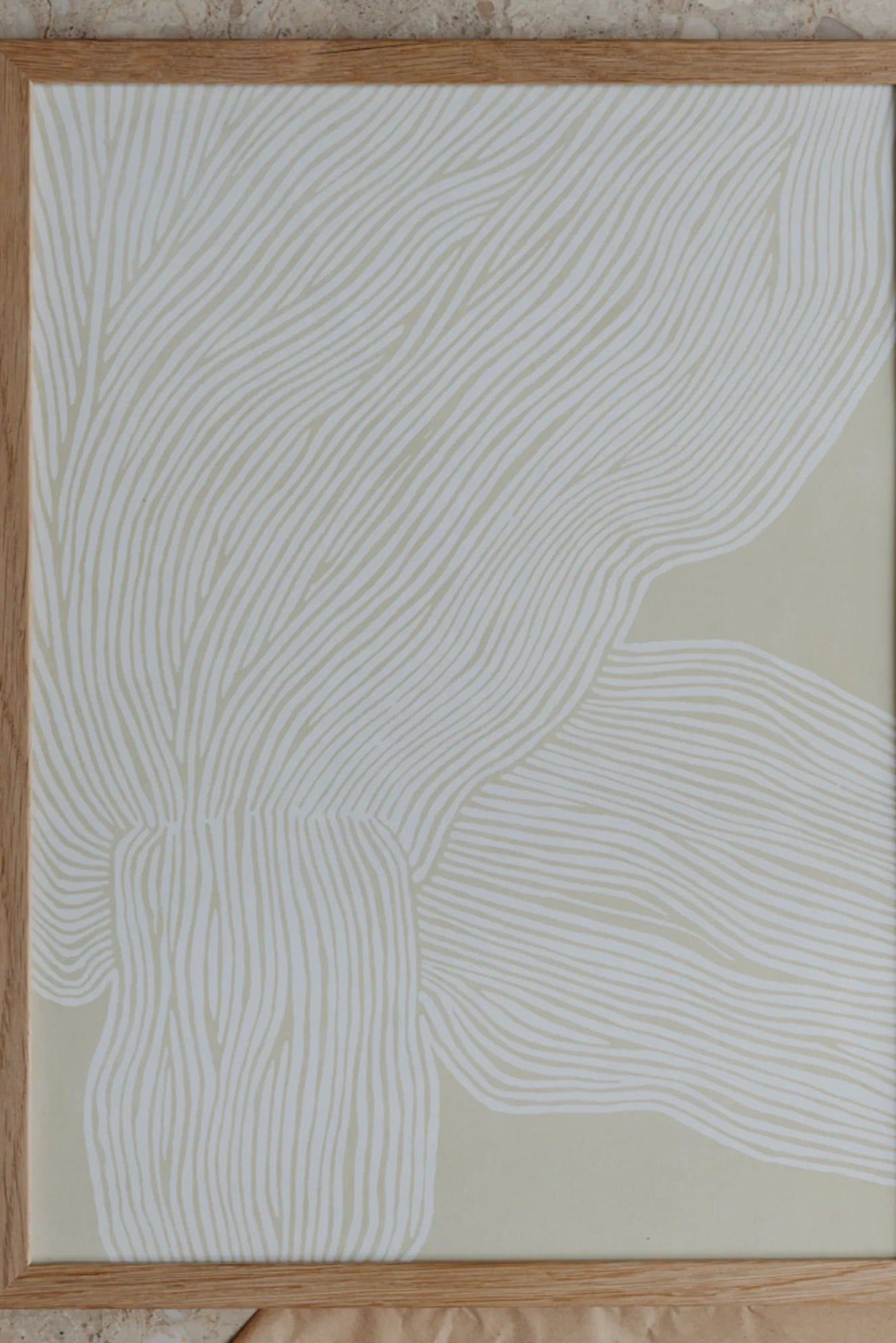 Close-up of the high-quality gold hardware on The Line no 09 handbag