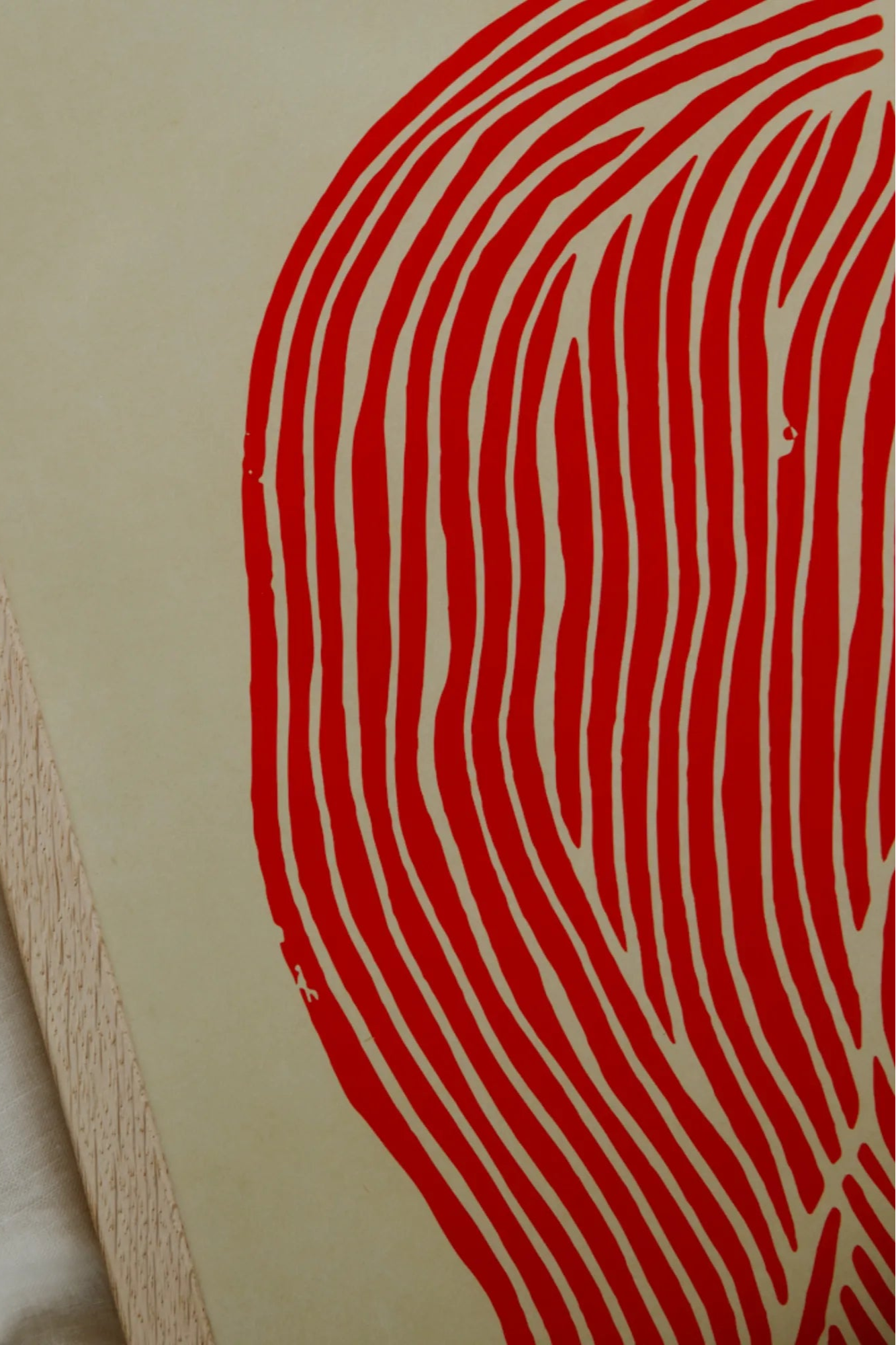 Alt text: The Line – Red, a sleek and stylish product with a vibrant red color, perfect for adding a pop of color to your space