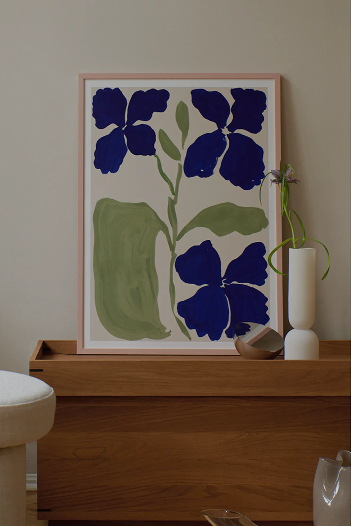 Close-up of a vibrant sunflower in full bloom with green leaves