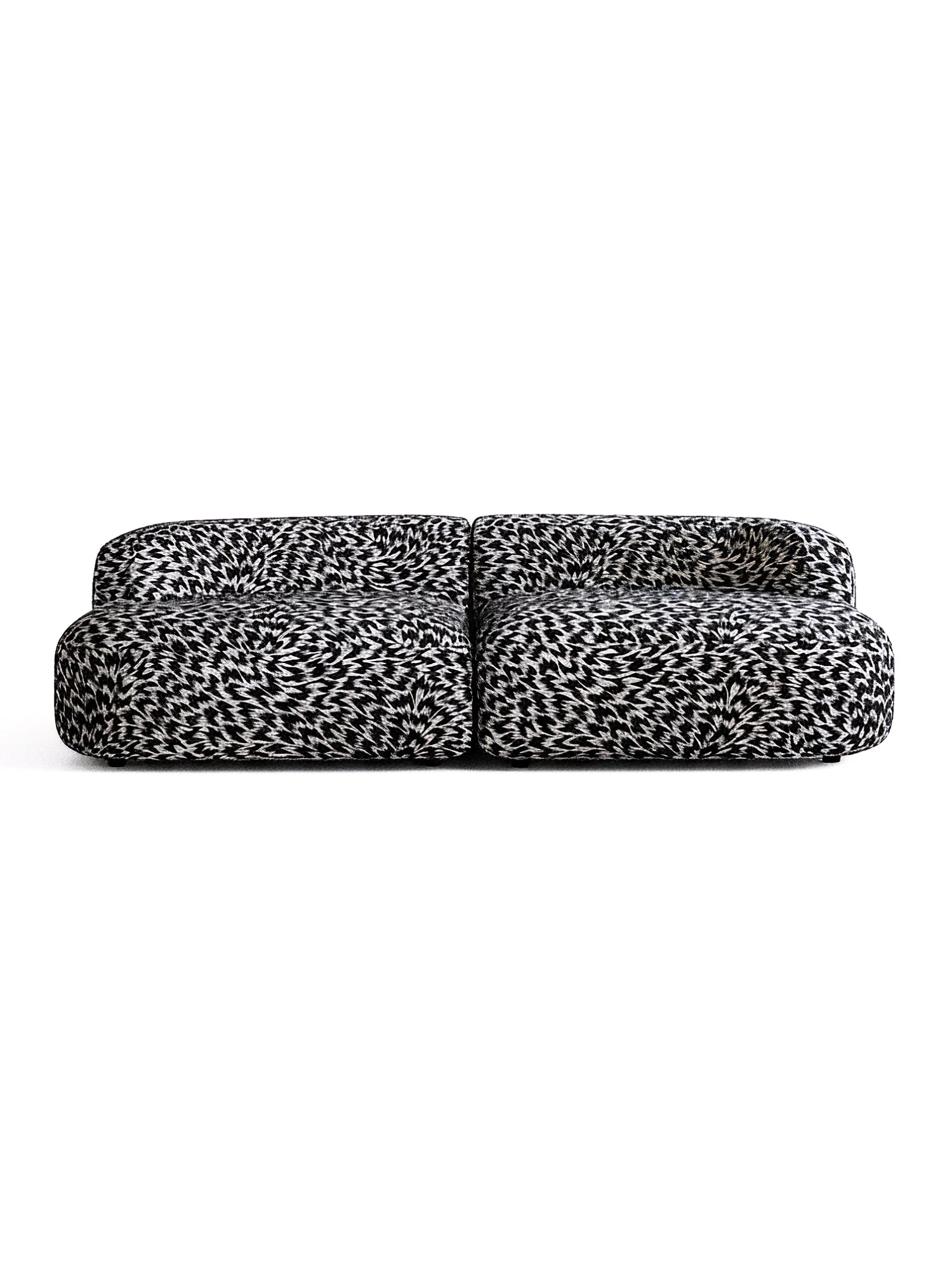Rosso Curved Sofa