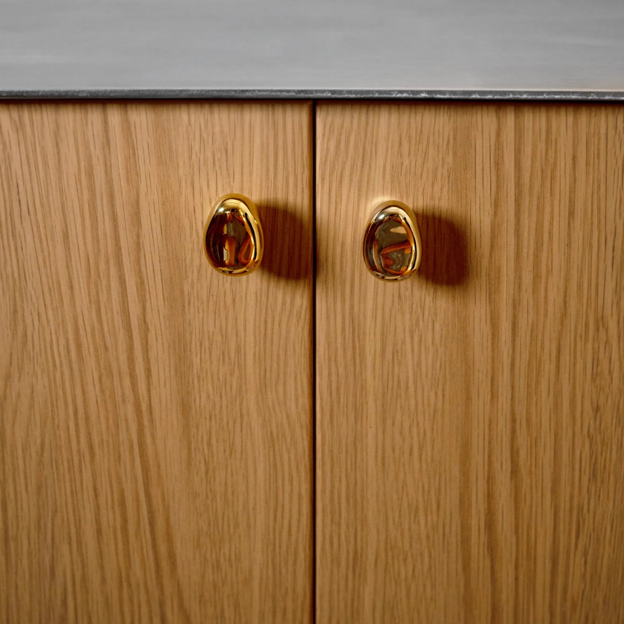 Rud Knob - Set of 2 - Brass - THAT COOL LIVING