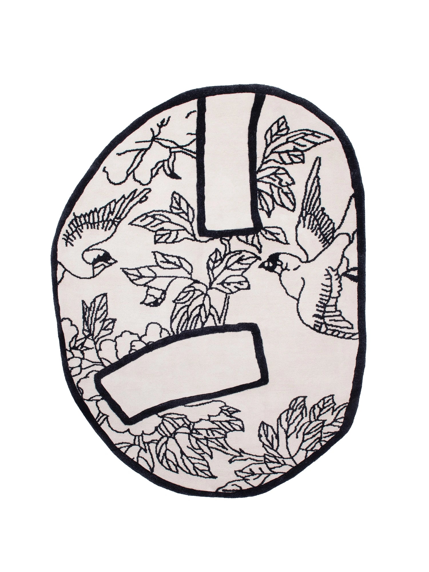 Shape of a Break Rug by Haus Üger - THAT COOL LIVING