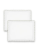 Scalloped Pillow Case - Set of 2