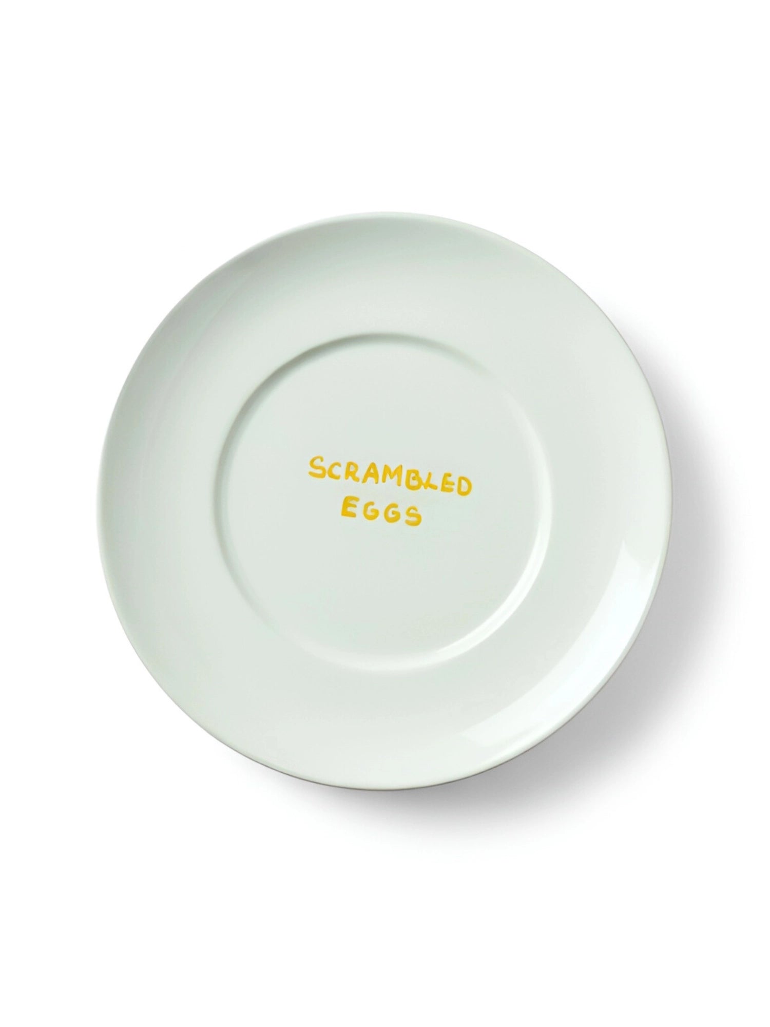 Scrambled Eggs Plate by TCL Selects - THAT COOL LIVING
