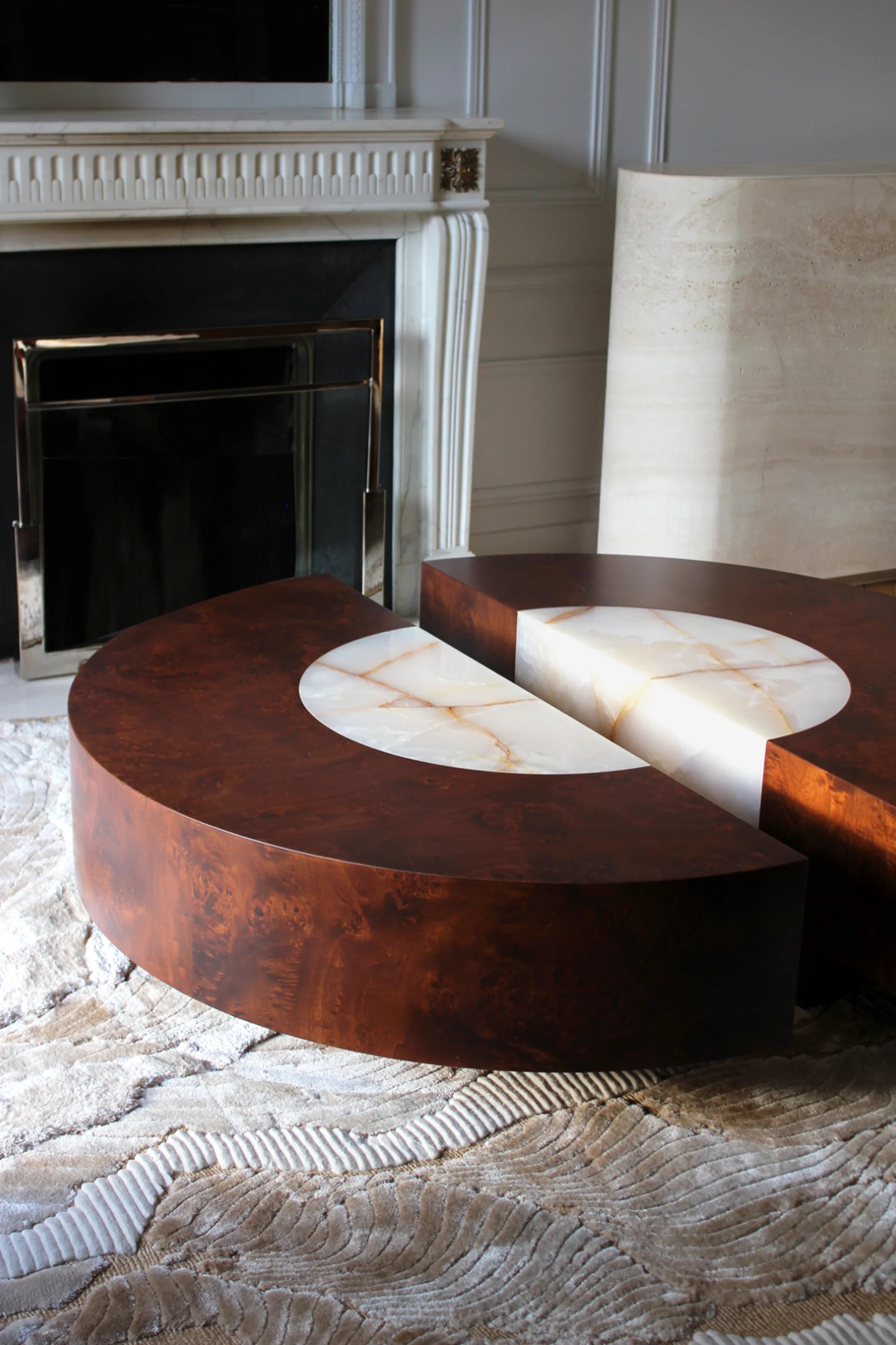 Baci Round Coffee Table - THAT COOL LIVING