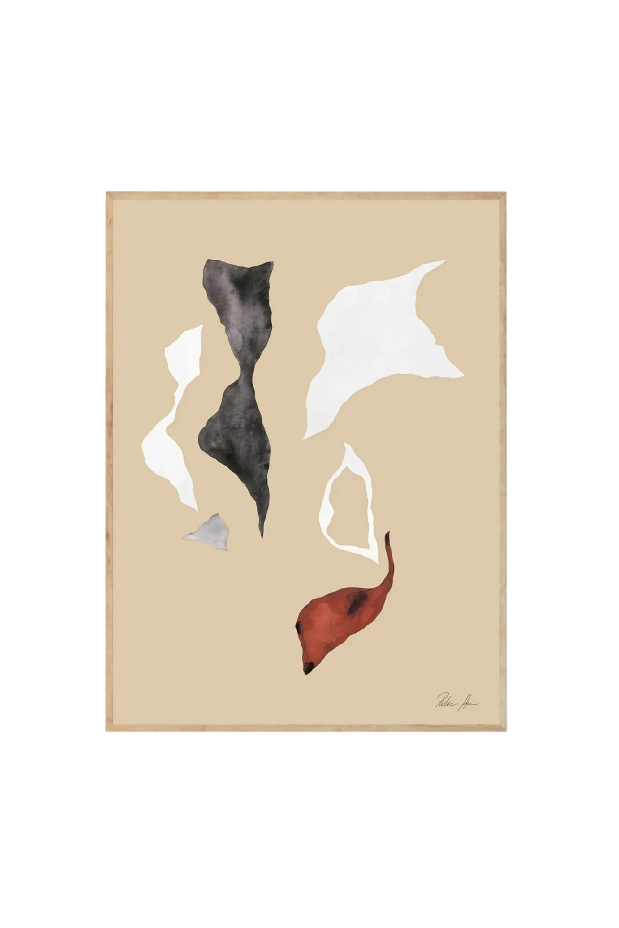 Shadow no. 01 - Art Print by The Poster Club - THAT COOL LIVING