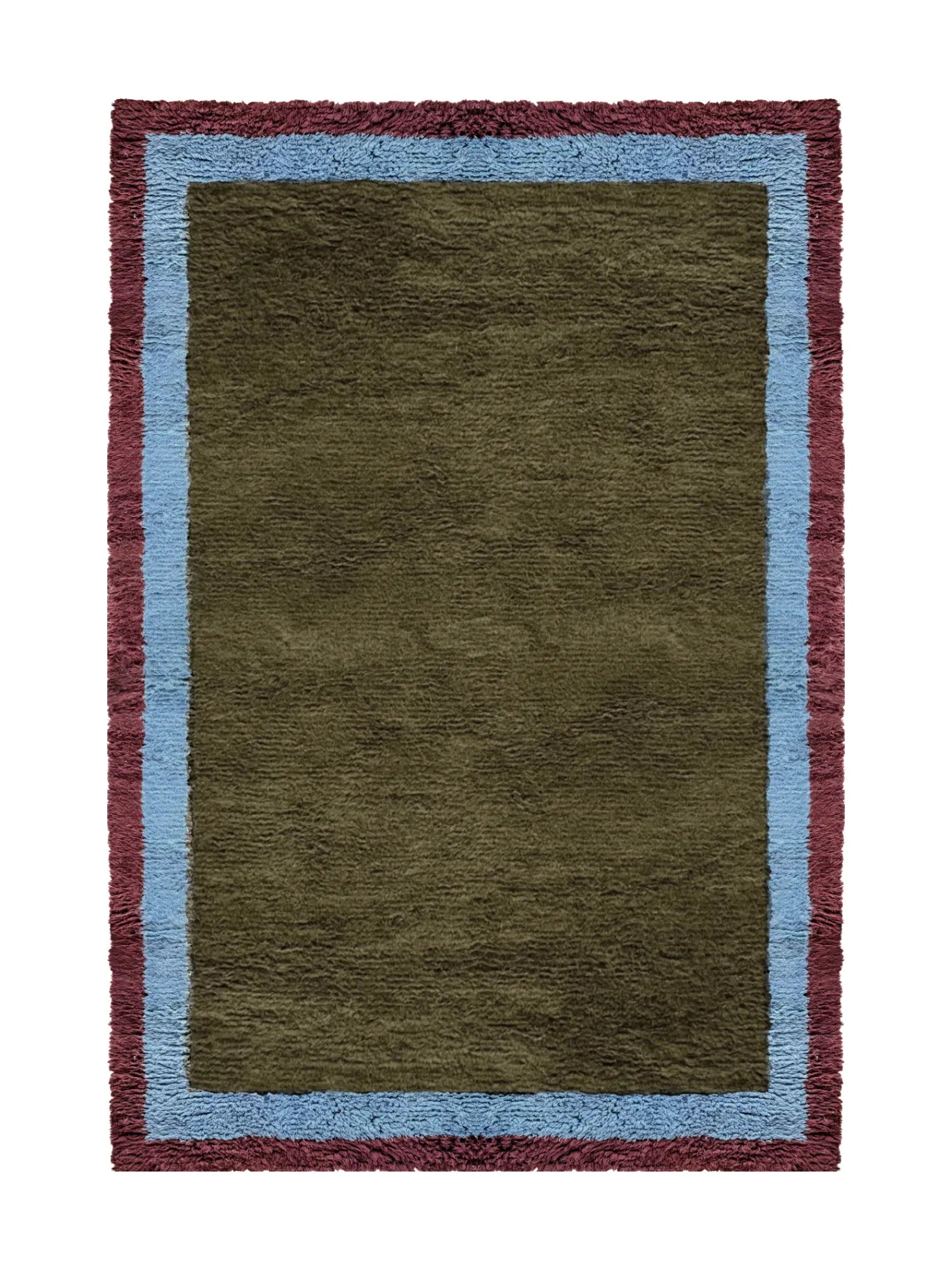 Shaggy Edge Wool Rug by Layered - THAT COOL LIVING