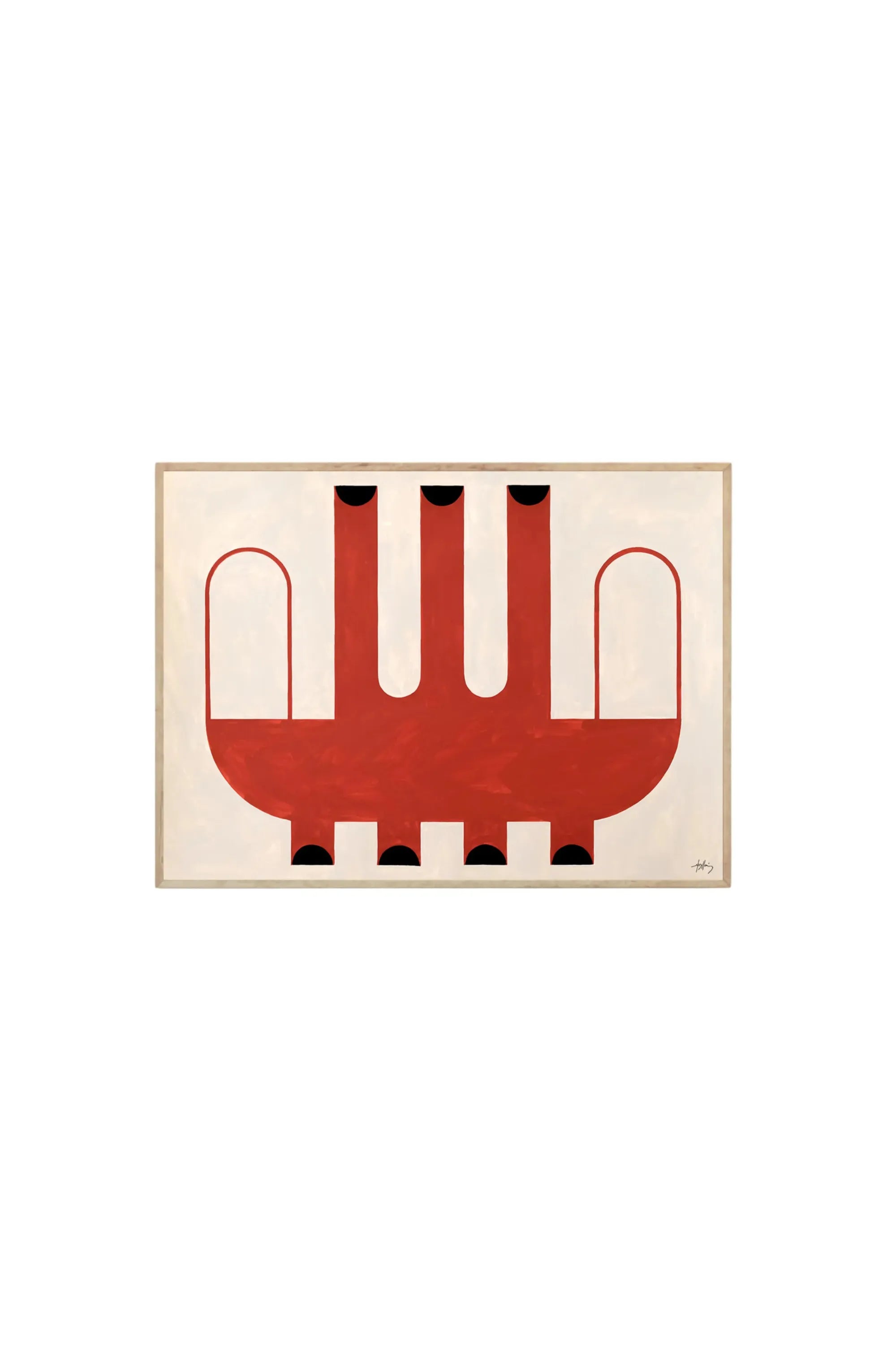 Ship Vase - Art Print by The Poster Club - THAT COOL LIVING