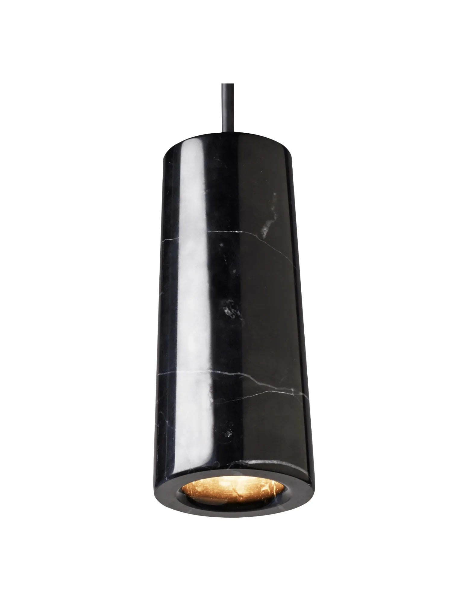 Single Core Pendant - Nero Marquina Marble by Case - THAT COOL LIVING
