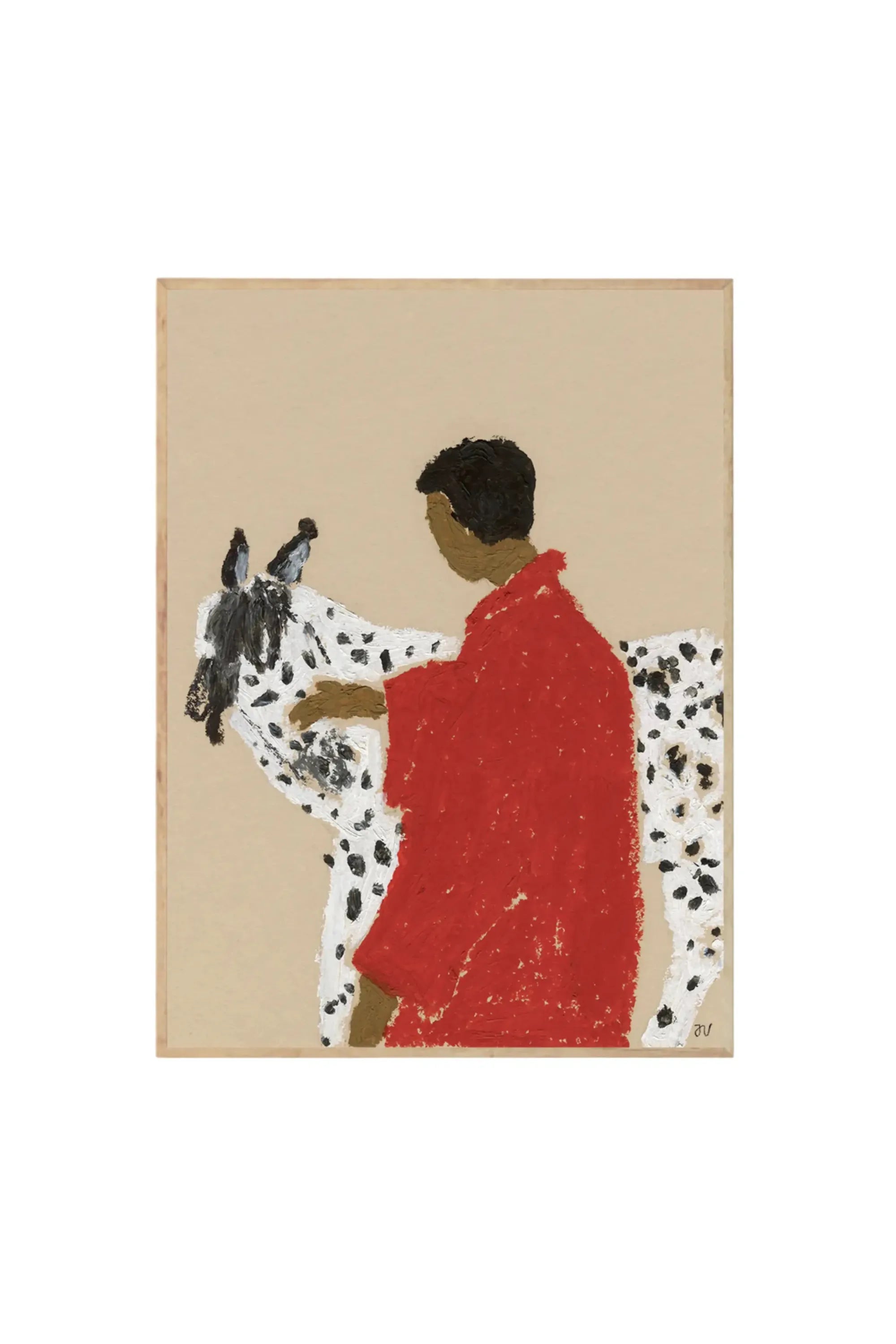 Spotted Horse - Art Print by The Poster Club - THAT COOL LIVING