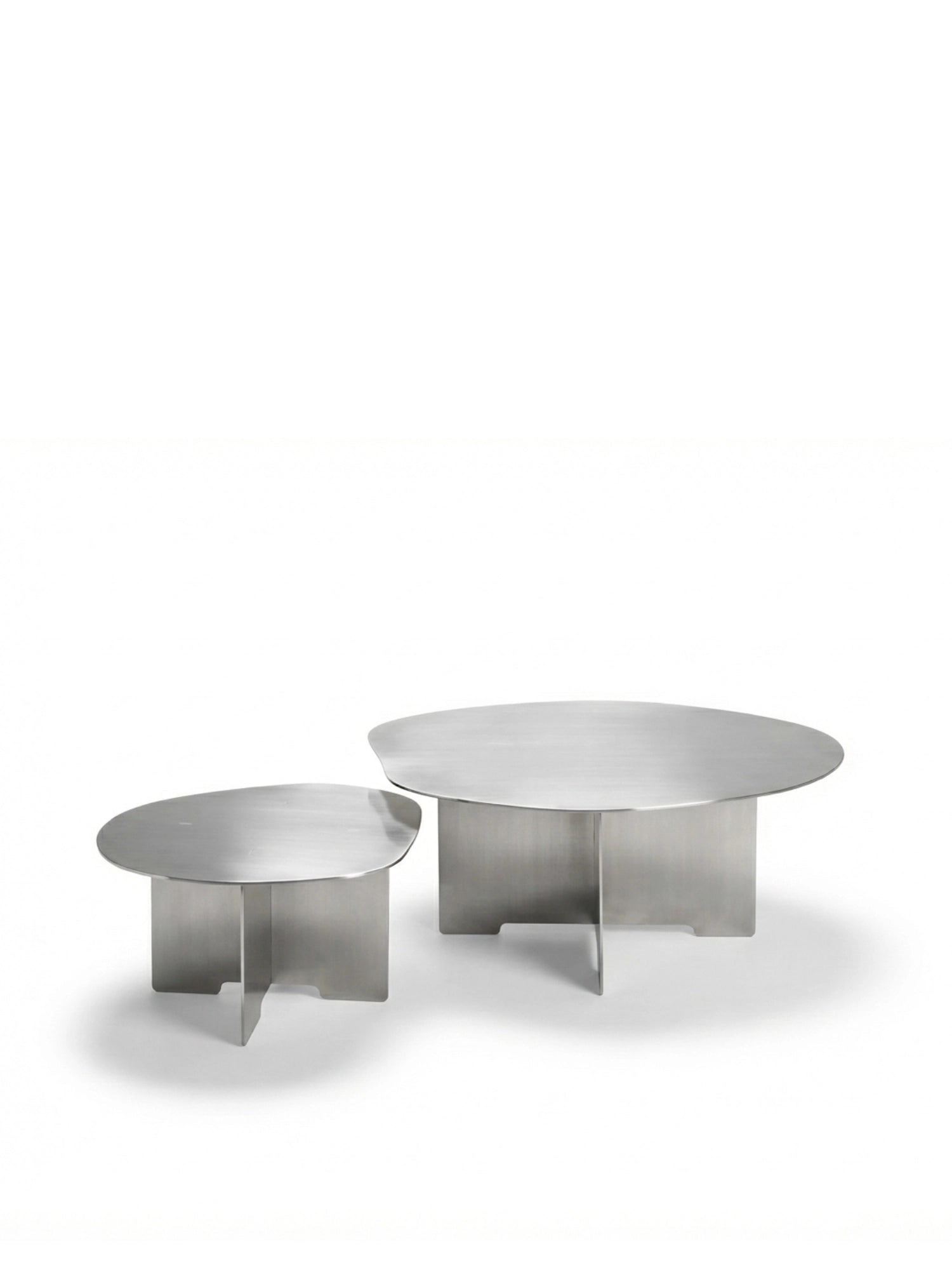 1.0 Stainless Steel - Coffee Table Set by KØGE - THAT COOL LIVING