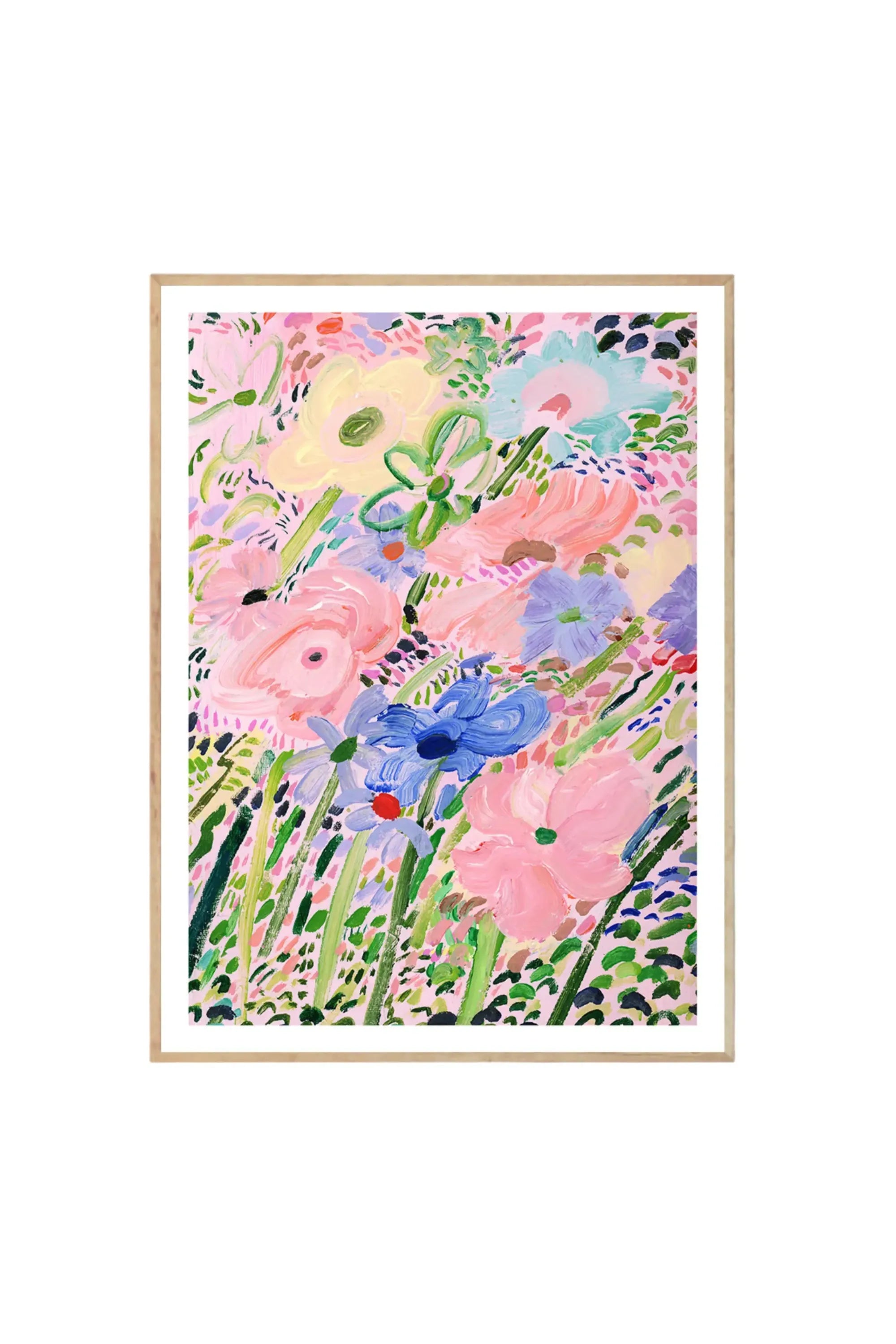 Summer Meadow - Art Print by The Poster Club - THAT COOL LIVING