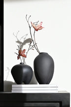 Handcrafted ceramic Sumo Vase - Slim with a sleek and elegant design