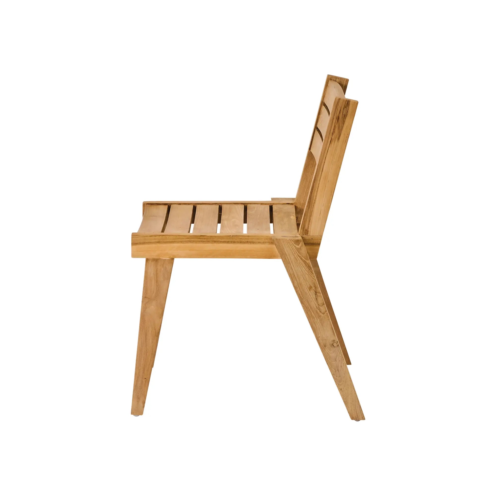 Set of 2 stylish and sustainable dining chairs for outdoor use