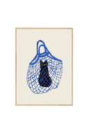 The Cat’s In The Bag - Art Print
