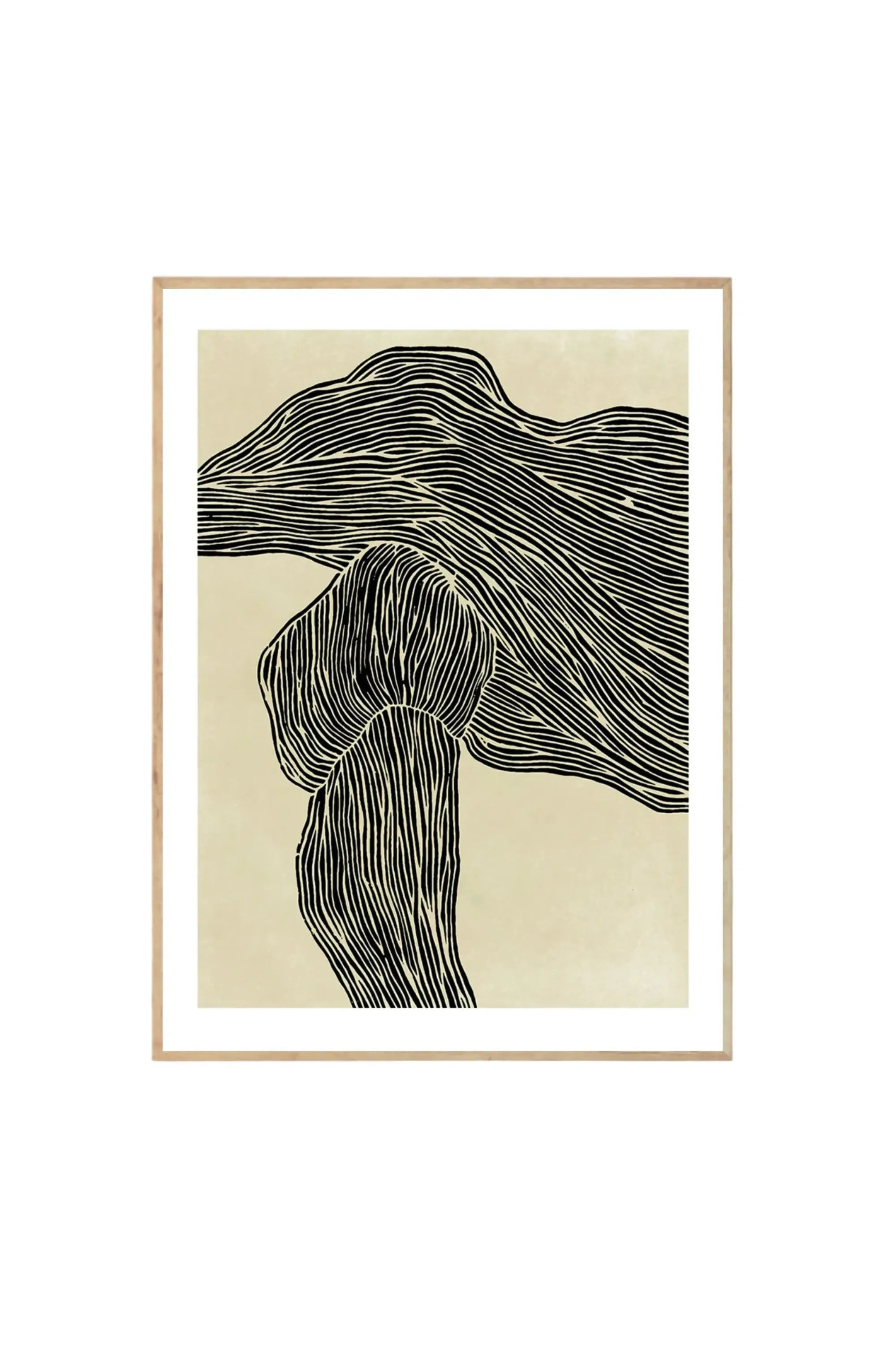 The Line No 16 - Art Print by The Poster Club - THAT COOL LIVING