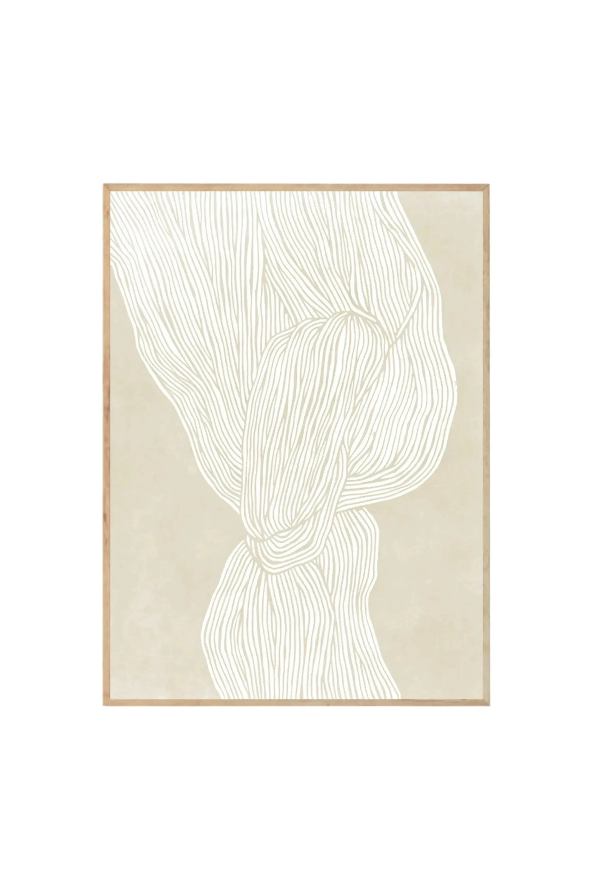 The Line no. 07 - Art Print by The Poster Club - THAT COOL LIVING