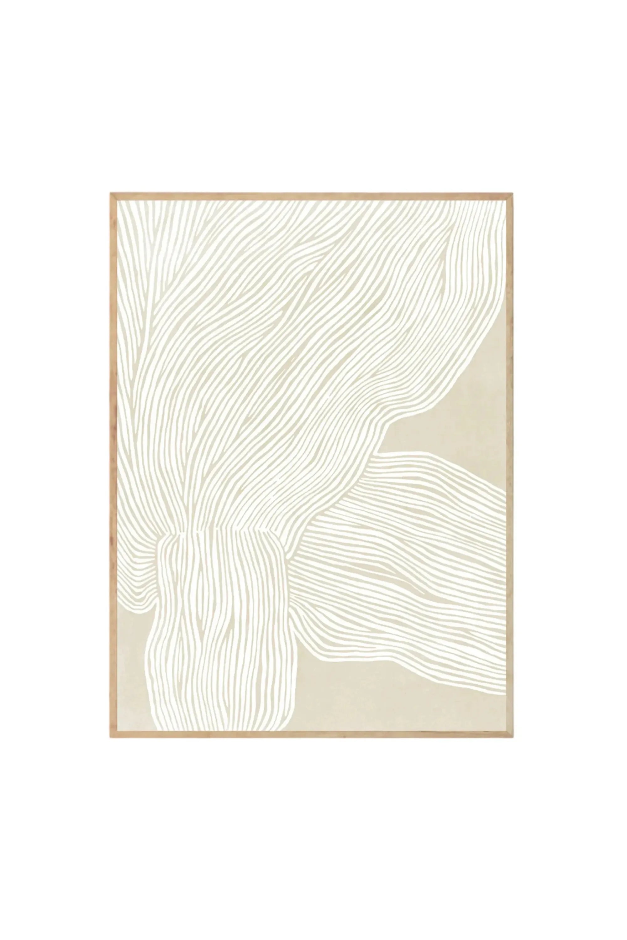 The Line no. 09 - Art Print by The Poster Club - THAT COOL LIVING