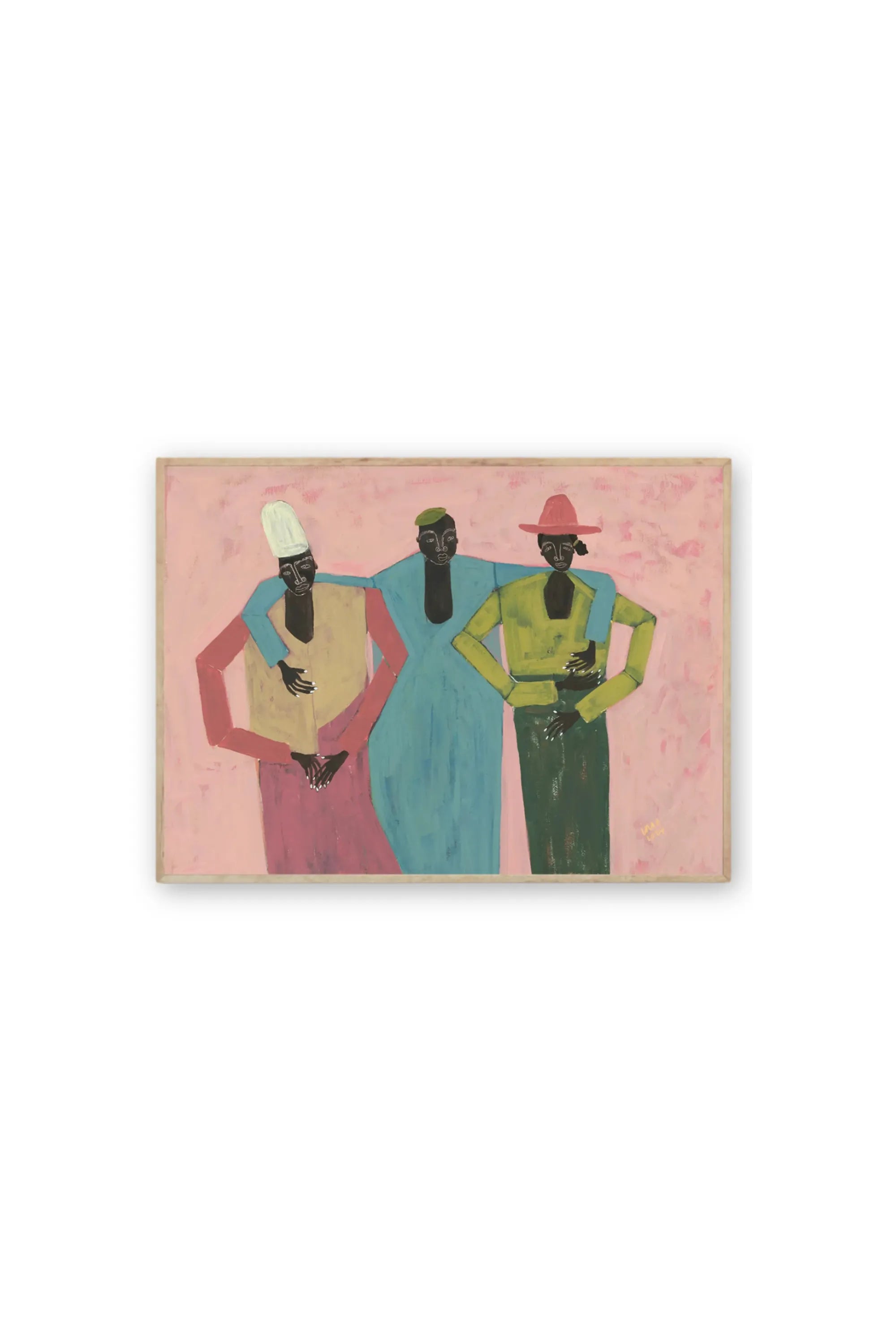 Three Sisters - Art Print by The Poster Club - THAT COOL LIVING
