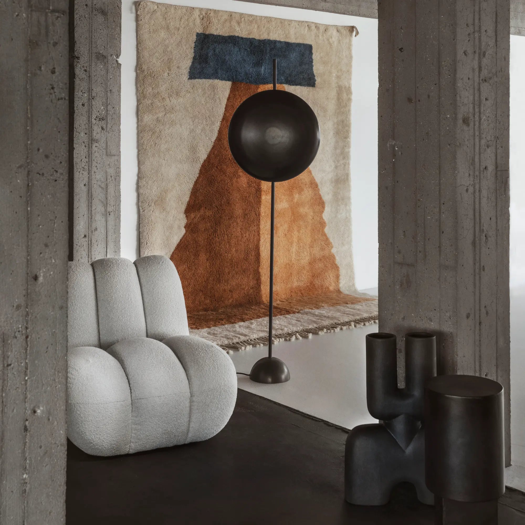 Handcrafted Double Cobra Vase - Hexa with a unique hexagonal shape, perfect for modern interiors