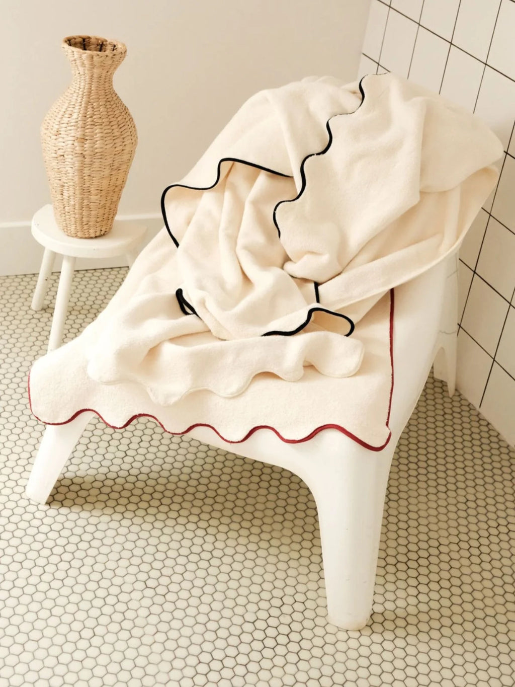 Wavy Bath Towel