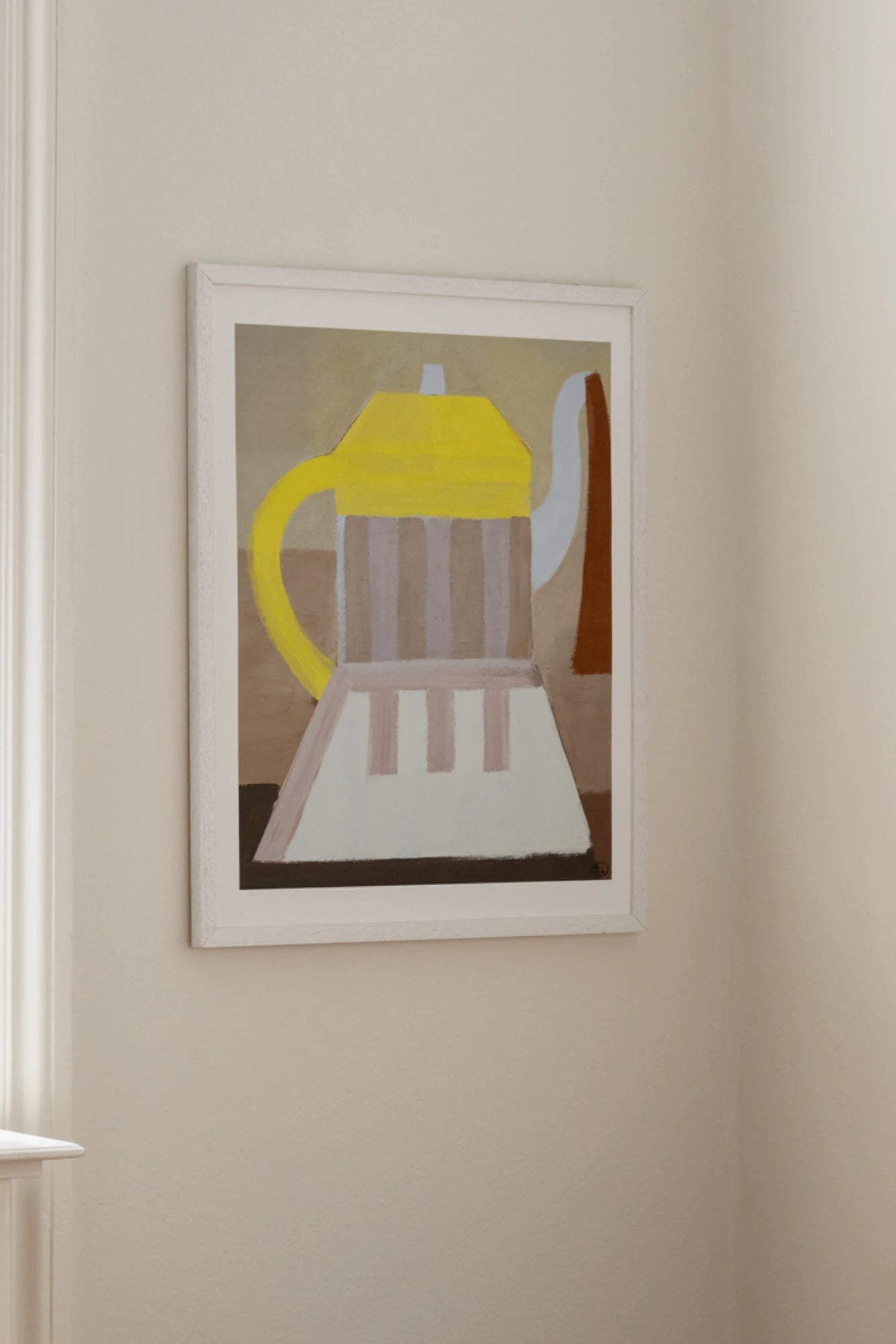 Vous prendrez bien une tasse? - Art Print by The Poster Club - THAT COOL LIVING