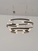 Trace Circular Halo Chandelier