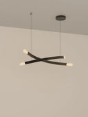 Trace Linear X Chandelier