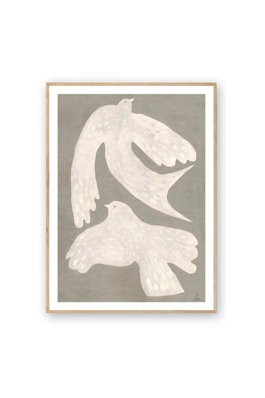 Two Birds - Art Print