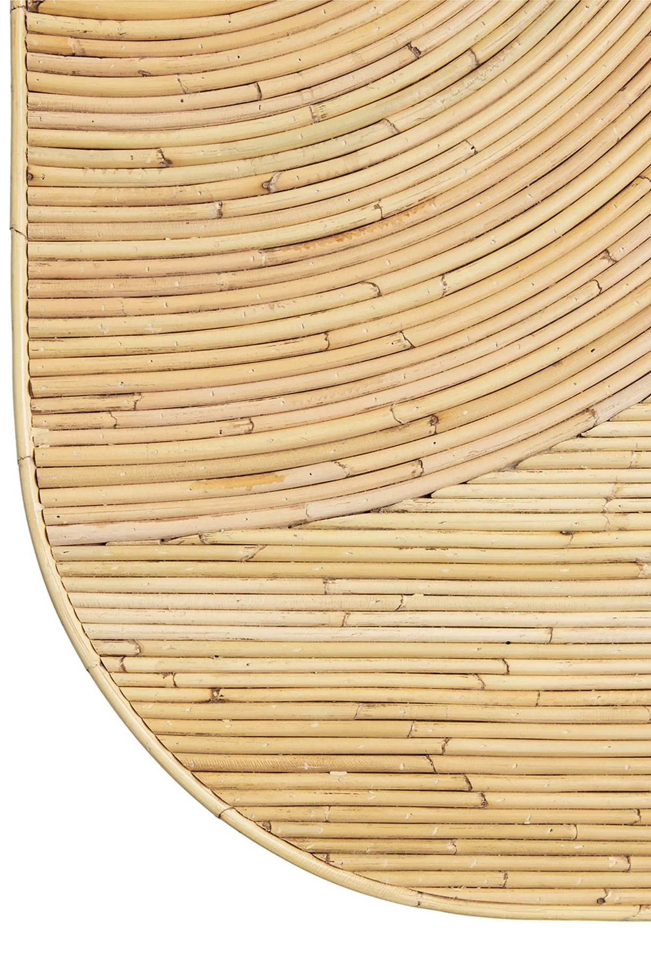 Handcrafted Viva Rattan Table with intricate weaving and natural finish