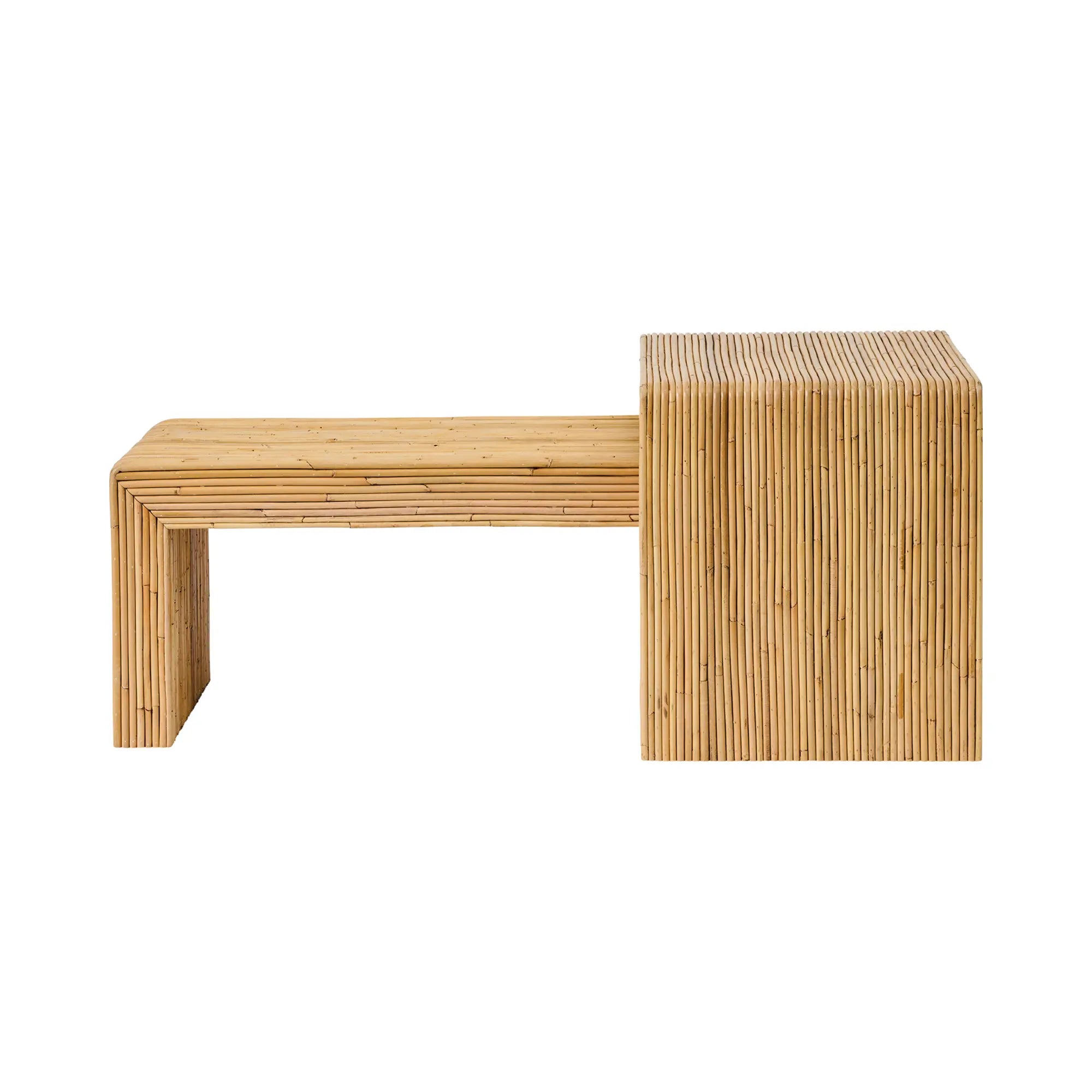 Viva Rattan Side Table featuring a sturdy and durable design perfect for any space