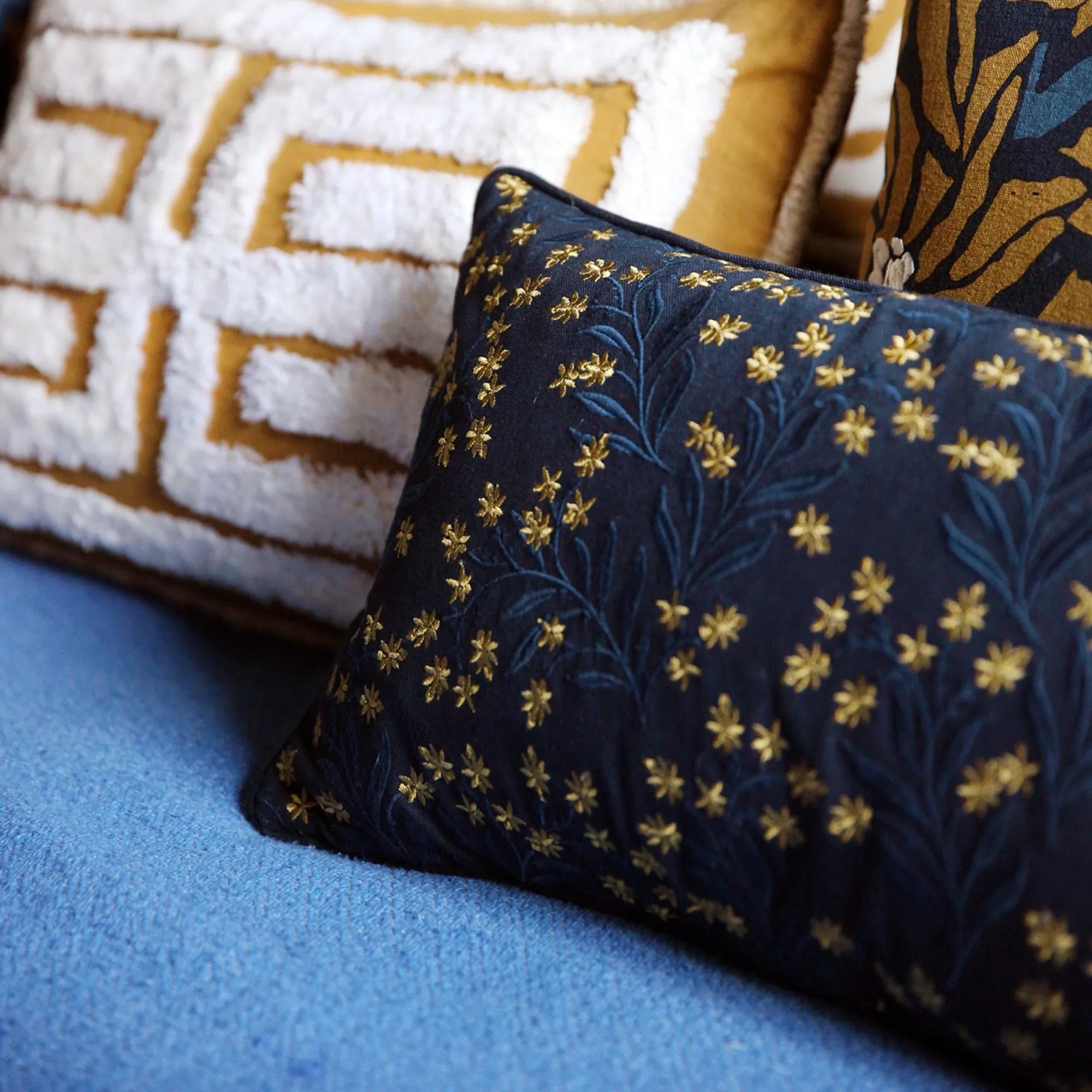 Coordinated Audrey Double-Sided Cushion Pillow for Matching Bedding