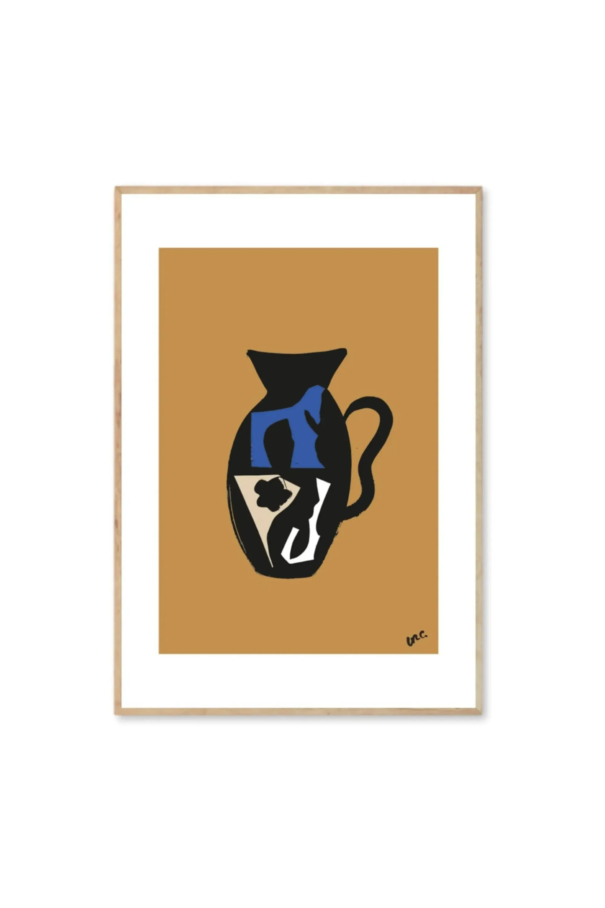 Vase 01 - Art Print by The Poster Club - THAT COOL LIVING