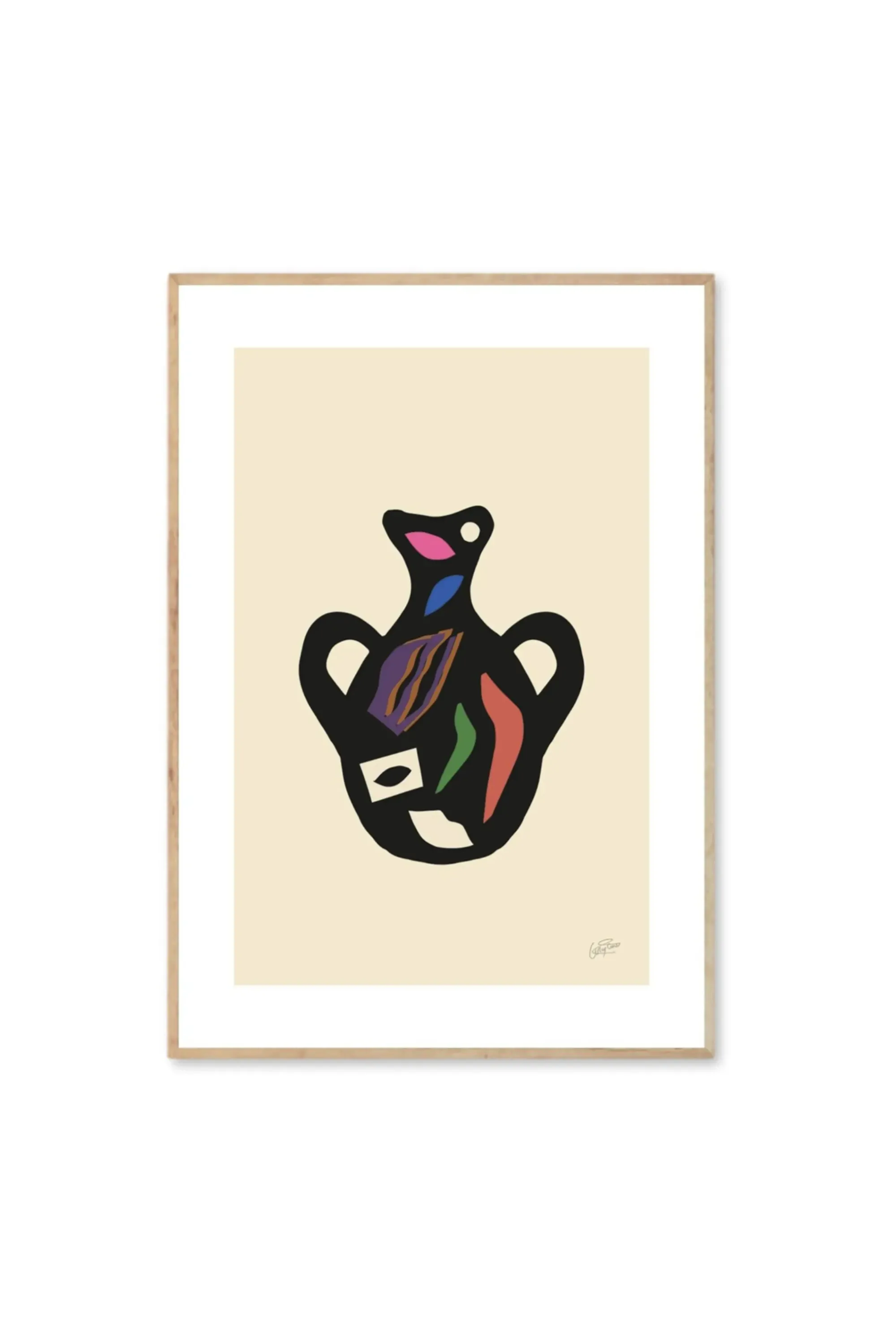 Vase Serie - Art Print by The Poster Club - THAT COOL LIVING