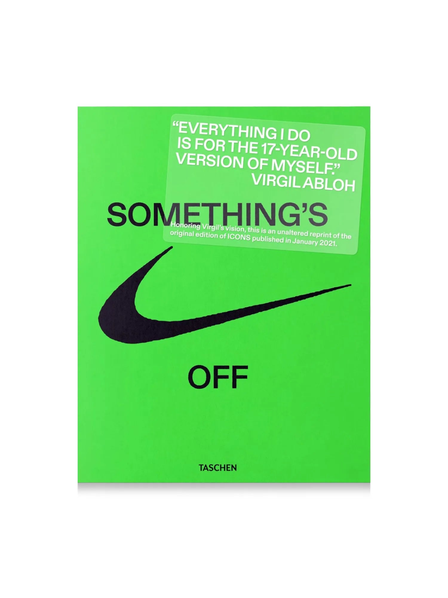 Virgil Abloh. Nike. ICONS by Book - THAT COOL LIVING