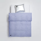 Wall Street Duvet Cover - Stripe Dark Blue Oxford - THAT COOL LIVING