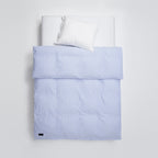 Wall Street Duvet Cover - Stripe Light Blue Oxford - THAT COOL LIVING