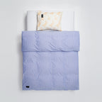 Wall Street Duvet Cover - Stripe Medium Blue Oxford - THAT COOL LIVING