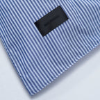 Wall Street Pillow Case - Stripe Dark Blue - THAT COOL LIVING