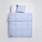 Wall Street Pillow Case - Stripe Light Blue Oxford - THAT COOL LIVING