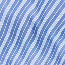 Wall Street Pillow Case - Stripe Medium Blue - THAT COOL LIVING
