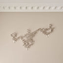 Wall Hanger Candle Holder - Chrome - Configuration 3 - THAT COOL LIVING