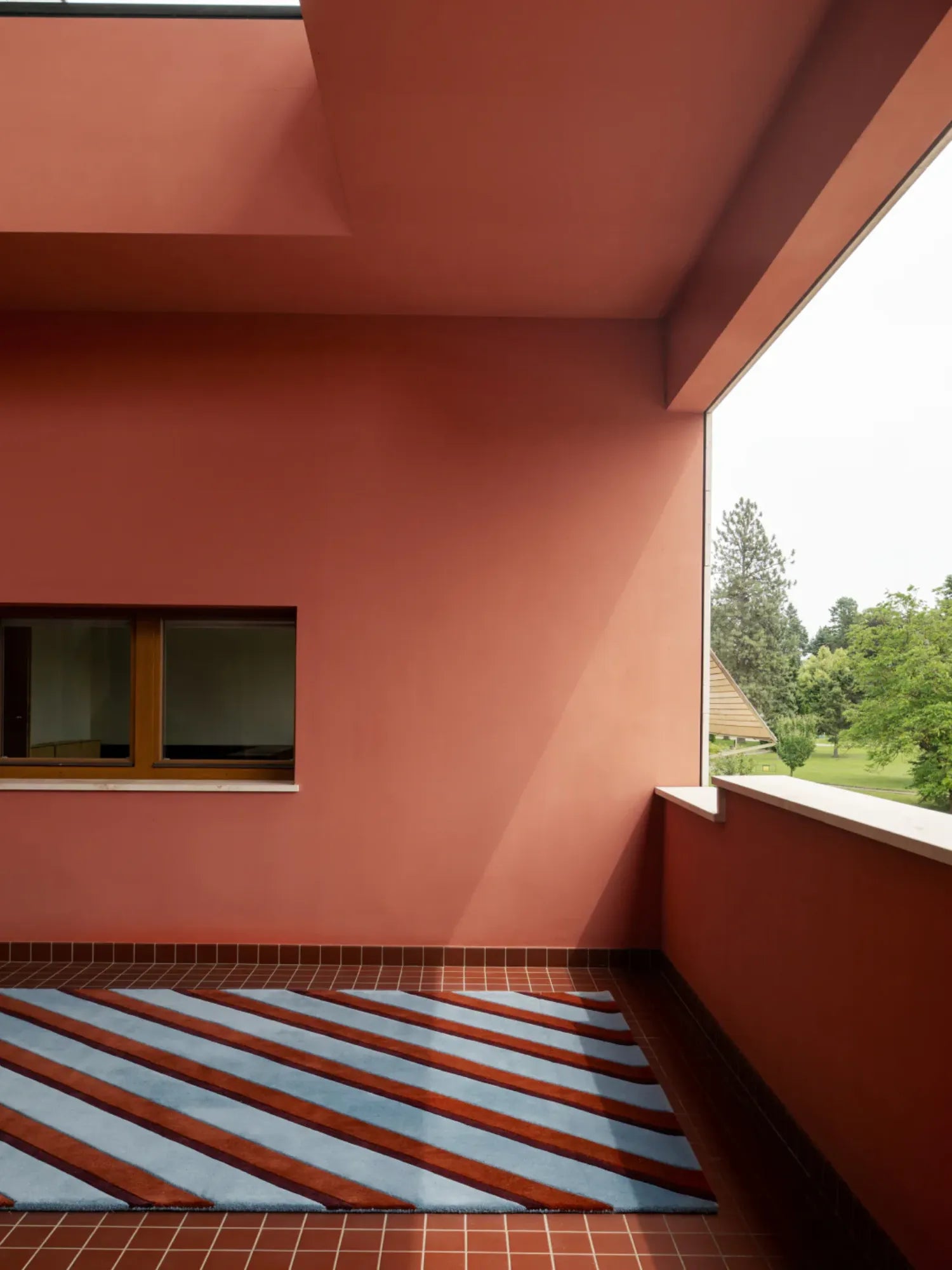 Diagonal Wool Rug by Layered - THAT COOL LIVING