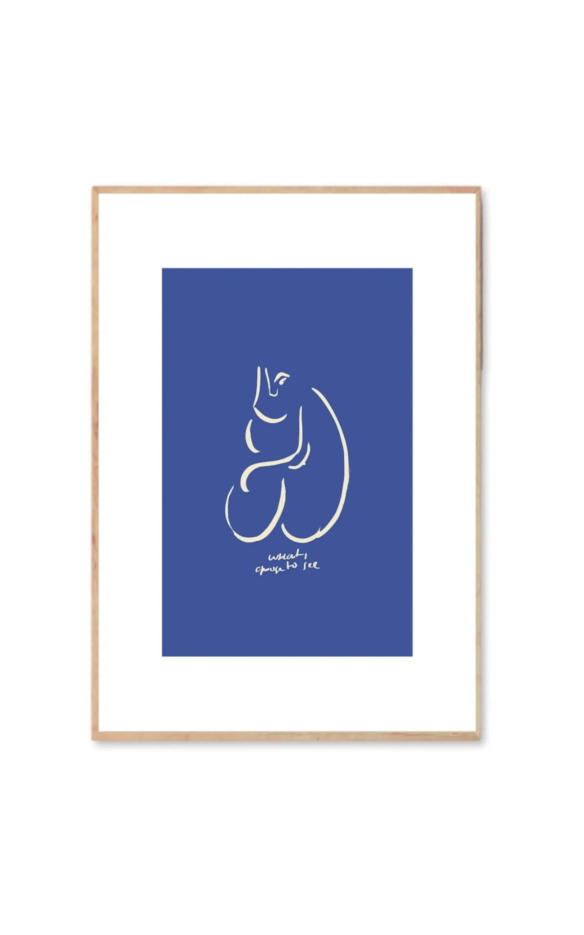 What I See - Art Print by The Poster Club - THAT COOL LIVING