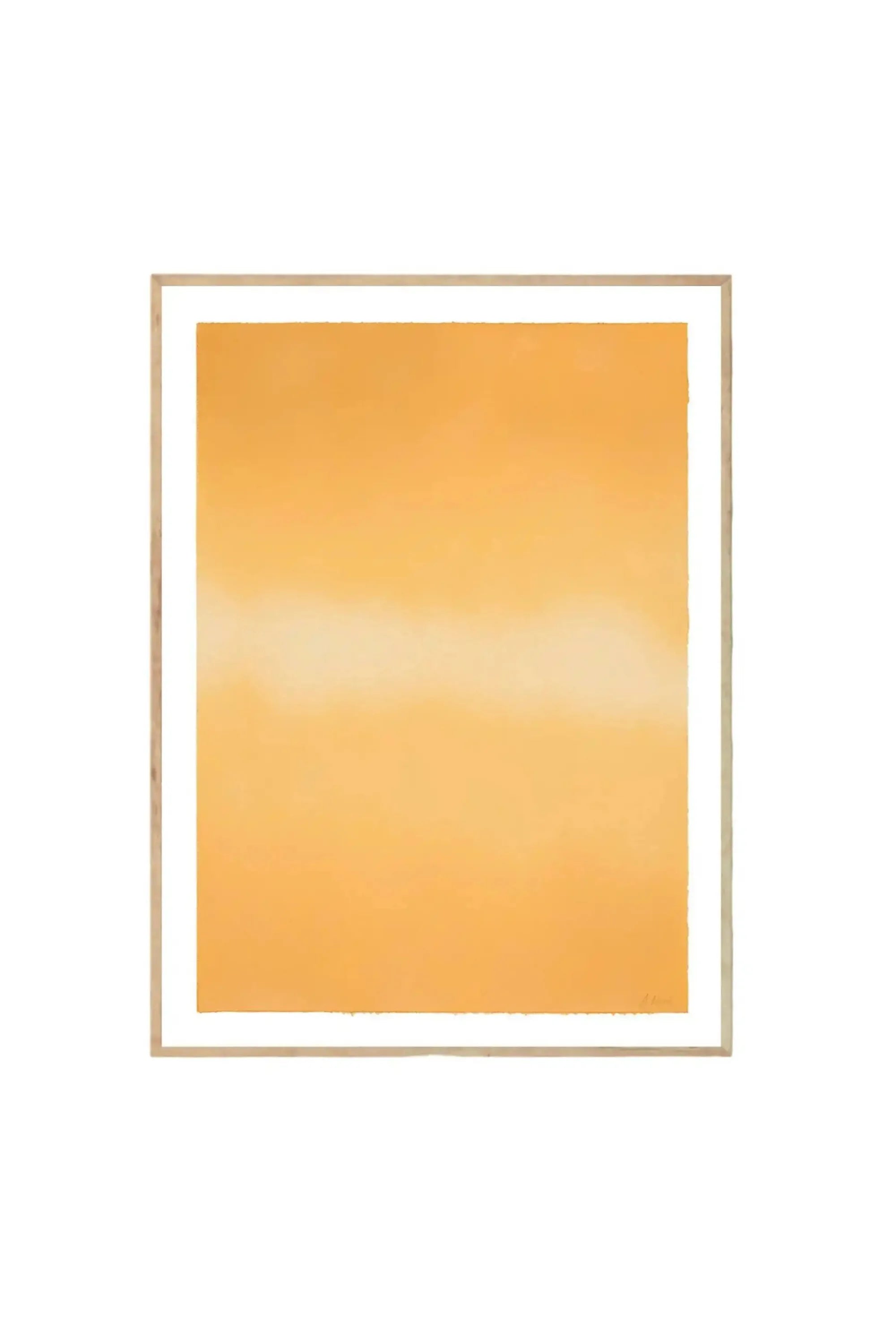Yellow Interstellar - Art Print